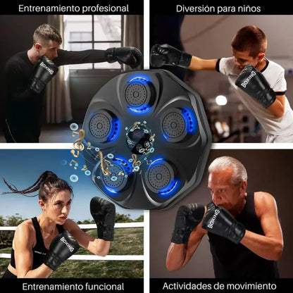 BoxBeat | Tablerode boxeo musical 6 Golpes!!- GRATIS guantes de box!!