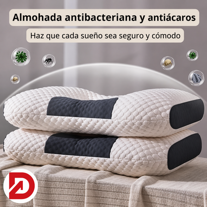 Almohada Cervical | Tecnología Ergonómica 3D y a prueba de Acaros