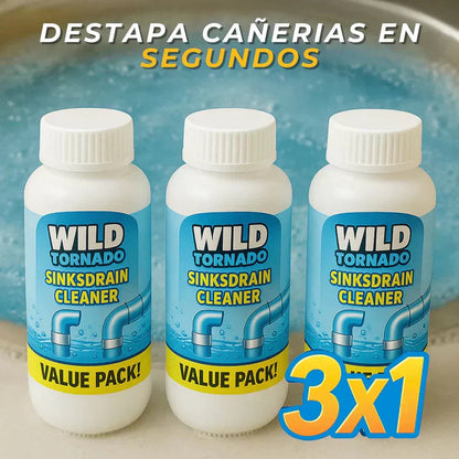 Destapa Cañería - Wild Tornado® Importado 🇺🇸