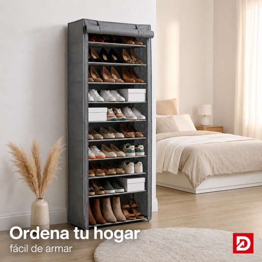 Organizado x10 niveles con Protecto antipolvo + Envío GRATIS