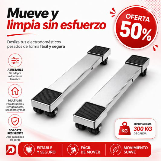 COMBO DE SOPORTES LINEALES PARA ELECTRODOMESTICOS | CALIDAD PREMIUM