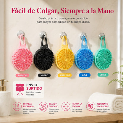 exfoliante de Silicona: Cuerpo suave y Cero piel muerta