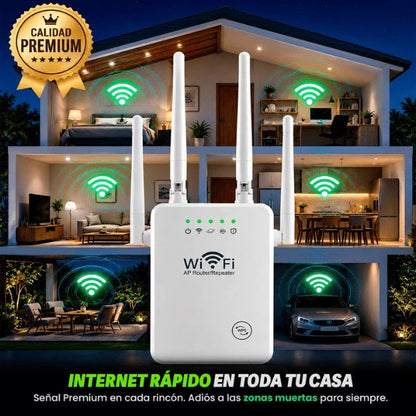 Wifi MAX™ | Repetidor de señal wifi con IA